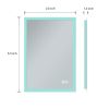 24x32 Inch Vanity Mirror With Lights With 3 Light Settings - Anti Fog Wall Mirror